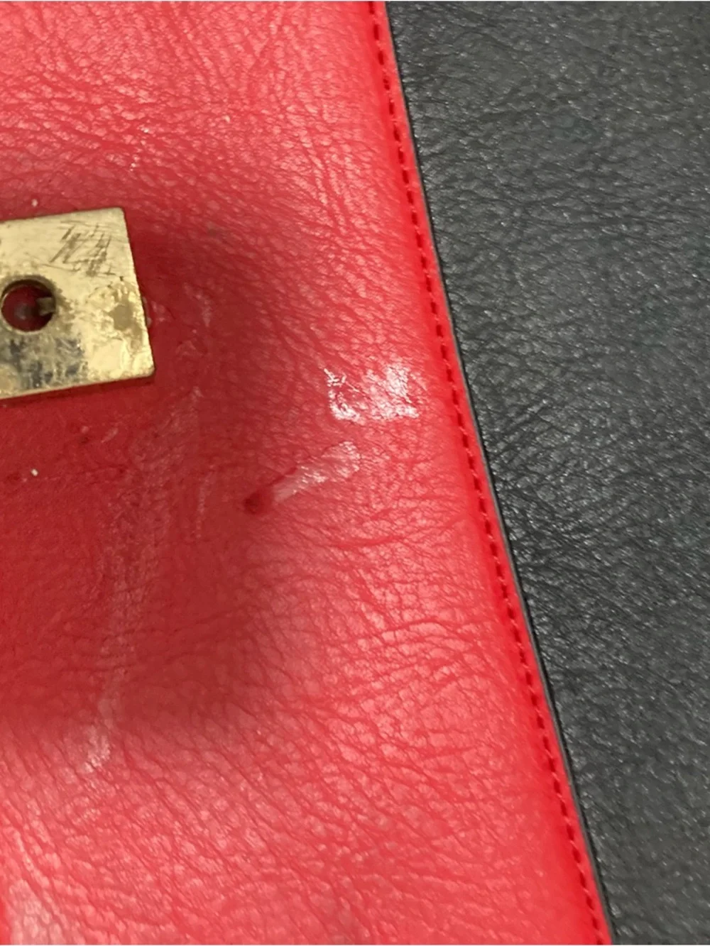 Gucci Black, Green & Red Leather Shoulder Bag with Bee Emblem - Picture 7 of 9